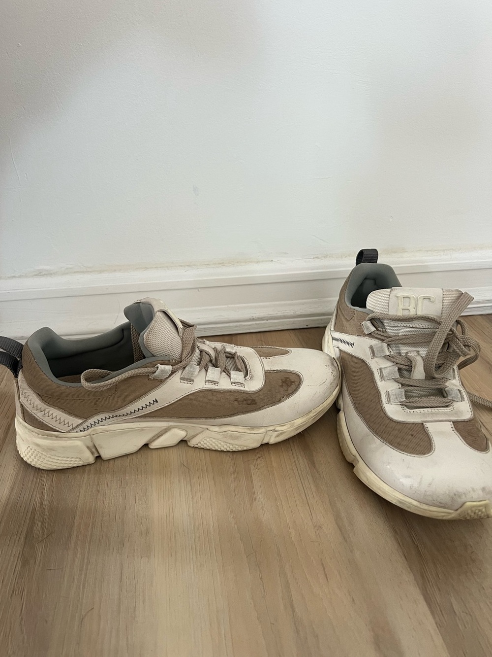 Brunello Cucinelli White Off-White Chunky Sole Sneakers Italy size 36 kids